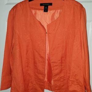 Ashley Stewart Linen Jacket